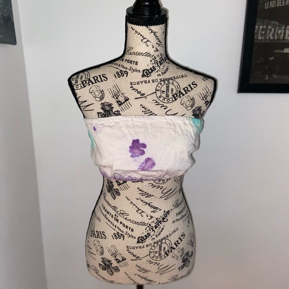 Tie Dye Handmade Bandeau Top